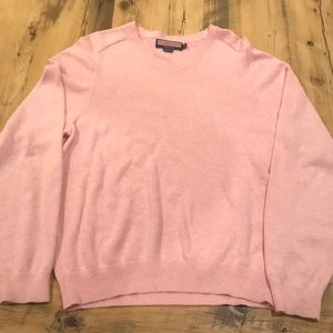 Men’s Vineyard Vines Pink 100% Cotton Sweater. M